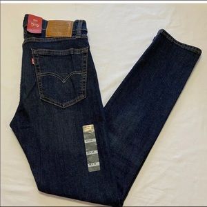 NWT LEVIS 519 size 32 x 32 Skinny Stretch Jeans